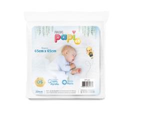 Fralda Papi Algodão 65x65cm Branca (c/5)