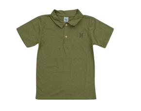 Polo inf manga curta