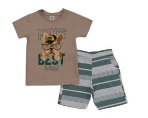 Conjunto masc m/curta