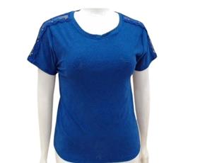Blusa ad extrag manga curt
