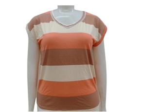 Blusa ad extrag manga curt