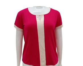 Blusa ad extrag manga curt