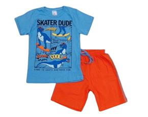 Conjunto inf manga curta