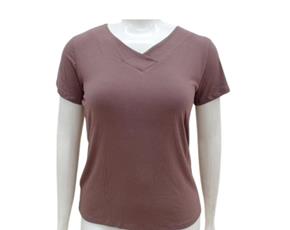 Blusa ad extrag manga curt