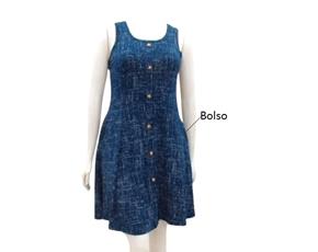 Vestido ad extra g regata