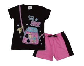 Conjunto inf manga curta