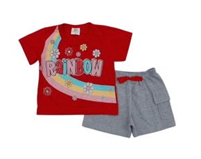 Conjunto inf manga curta