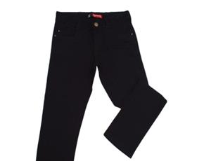 Calça juv jeans/tactel