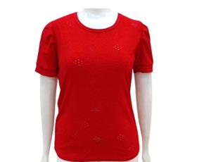 Blusa ad extrag manga curt