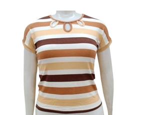 Blusa ad extrag manga curt