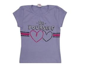 Blusa inf manga curta