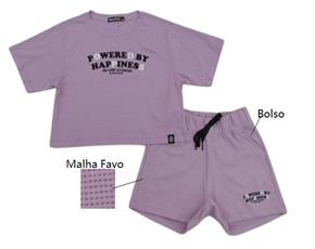 Conjunto inf manga curta