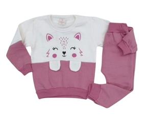 Conjunto fem moletom