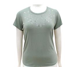 Blusa ad extrag manga curt