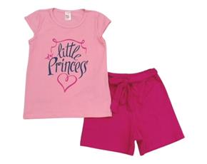 Conjunto juv manga curta