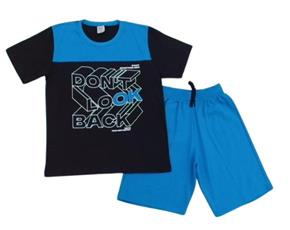 Conjunto juv manga curta