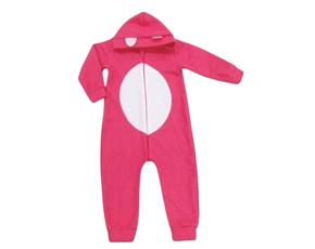 Macacão Fantoni Primeiros Passos Feminina Soft Zíper Capuz S/pé