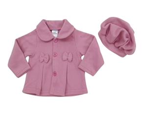 Casaco Fantoni Bebe Feminina Soft Boina