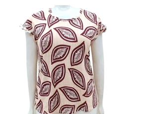 Blusa ad extrag manga curt