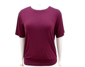 Blusa ad extrag manga curt