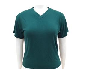 Blusa ad extrag manga curt