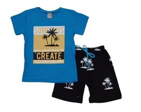 Conjunto masc m/curta