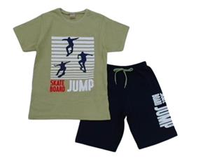 Conjunto inf manga curta