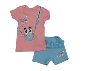 Conjunto fem manga curta