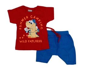 Conjunto masc manga curta