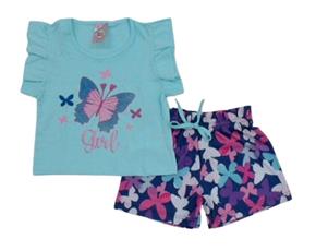 Conjunto inf manga curta