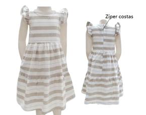 Vestido inf manga curta