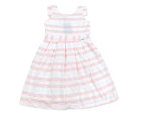Vestido inf manga curta