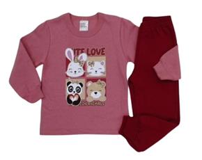 Conjunto fem moletom