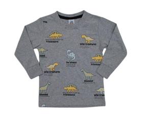 Camiseta Desayner Primeiros Passos Masculino Manga Longa Malha