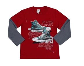 Camiseta Shumakids Infantil Masculina Manga Longa Malha