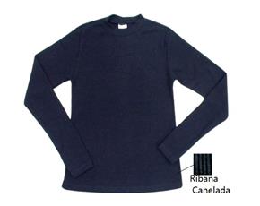 Blusa juv manga longa