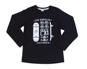 Camiseta Zhor Infantil Masculina Manga Longa Malha