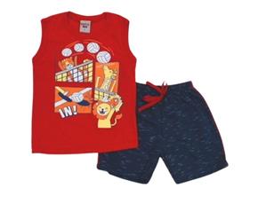 Conjunto masc regata