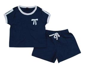 Conjunto juv manga curta