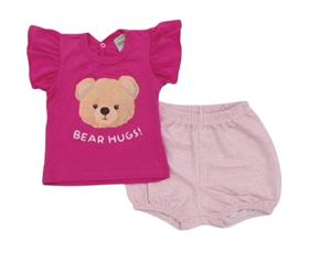 Conjunto fem manga curta