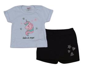 Conjunto inf manga curta