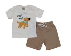 Conjunto masc manga curta