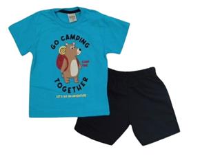 Conjunto masc m/curta