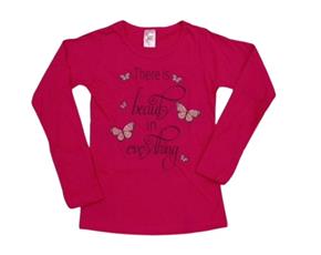 Blusa juv manga longa