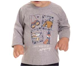 Camiseta masc manga longa