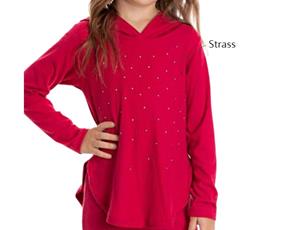 Blusa inf manga longa