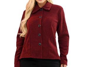 Casaco Bstar Adulto Feminino Bouclé
