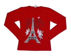 Blusa juv manga longa