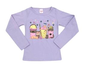 Blusa juv manga longa