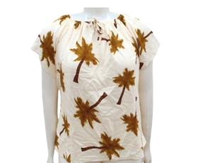 Blusa ad extrag manga curt